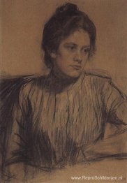 Portret van Y.E. Proshinskaja