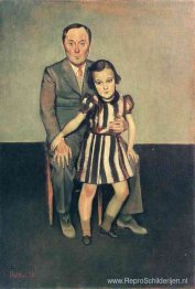 Joan Miro en zijn dochter Dolores