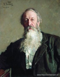 Portret van kunstcriticus Vladimir Stasov