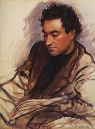 Portret van E. Shapiro 