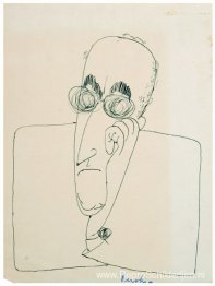 Portret van M.H. Maxy