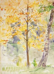 Herfstkleuren in het Bois de Boulogne
