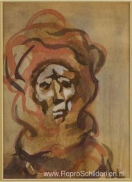 Nomaden, Portret van een vrouw