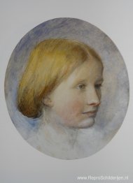 Portret van Rose La Touche