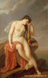 Sappho op de Leucadische klif
