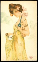 Meisjes met geluksbrengers