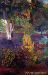 Markiezenlandschap met paarden