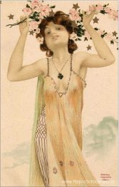 Meisjes met geluksbrengers