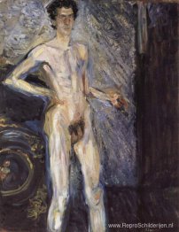 Zelfportret (naakt in volledige figuur)
