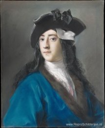 Portret van Gustaaf Hamilton, 2de Burggraaf Boyne in gemaskerd k