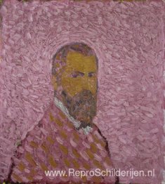 Zelfportret in Roos