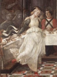 Het feest van Herodes: Salome's dans (detail)
