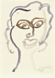 Portret in aquarel 2