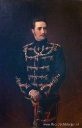 Portret van graaf G.Bobrinsky