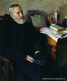 Portret van Stjepan Nikolsky, oom van de kunstenaar