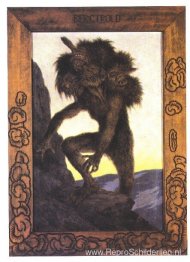 De stervende bergtrol