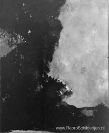 Zonder titel (zwart schilderij)