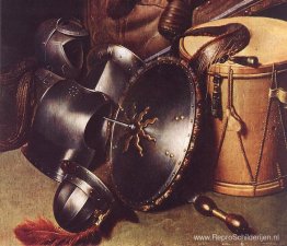 Officier van de Marksman Society in Leiden (detail)