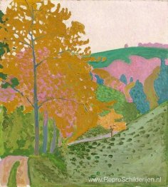 Herfstlandschap - herfst op de Oschwand