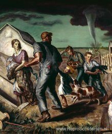 Tornado boven Kansas