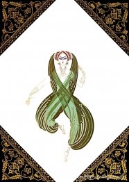 Oosters kostuum, Folies-Bergere