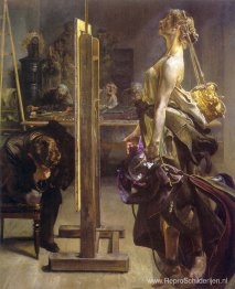 Inspiratie van de schilder