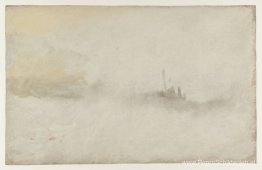Schip in een storm