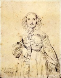 Mevrouw Jean Auguste Dominique Ingres, geboren Madeleine Chapell