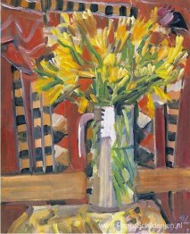 Vaas met bloemen