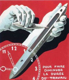 Project van poster "Het centrum van textielarbeiders in België (