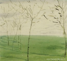 Lente landschap