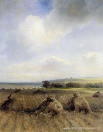 Tegen het einde van de zomer, aan de Wolga