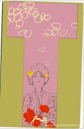 Meisjes met olijfgroene randen