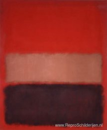 Nr. 46 (zwart, oker, rood over rood)