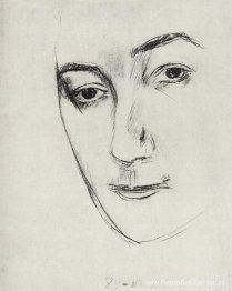 Portret van M.F. Petrova-Vodkina