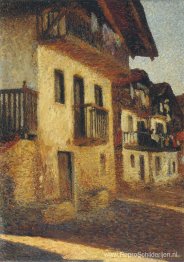Straat in het dorp