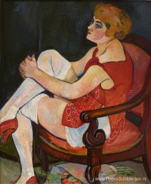 Vrouwen in witte kousen