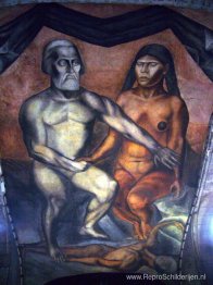 Cortés en La Malinche
