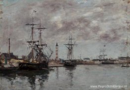 De haven van Deauville