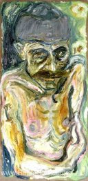 Zelfportret in hoed