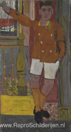 Kind met witte korte broek