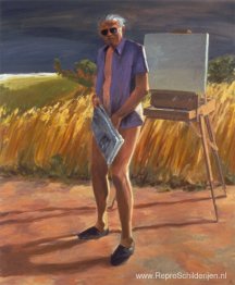 Portret van de kunstenaar als oude man