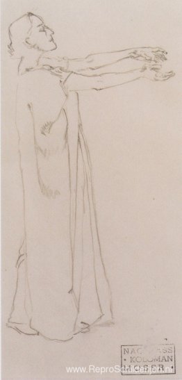Figuurstudie van Isolde