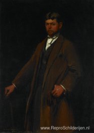Portret van Carl Gustav Waldeck