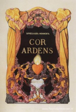Frontispice bij het gedichtenboek V. Ivanov 'Cor Ardens'
