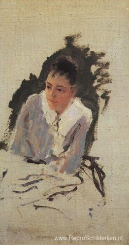 Portret van de kunstenaar M.V. Jakunchikova