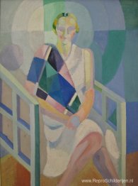 Portret van mevrouw Heim