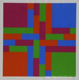 Penetratie van vier in elkaar grijpende kleurgroepen