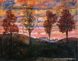 Vier bomen