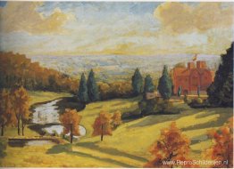 Uitzicht op Chartwell